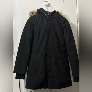 TNA Black Trench Coat for Women